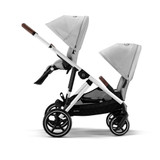 Cybex Gazelle S Silver Double - Stone Grey