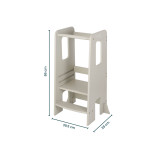 Tutti Bambini Helping Hands Montessori Toddler Learning Tower - Mushroom