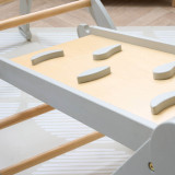 Tutti Bambini Scala Montessori 3 in 1 Pikler Climbing Frame with Climbing Wall - Mushroom