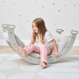 Tutti Bambini Scala Montessori 3 in 1 Pikler Climbing Frame with Climbing Wall - Mushroom