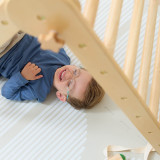 Tutti Bambini Scala Montessori 3 in 1 Pikler Climbing Frame with Climbing Wall - Natural