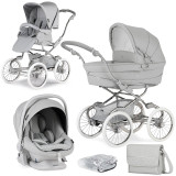 Bebecar Special Stylo Class 3-in-1 Travel System + FREE Bag - Calm Grey (362)