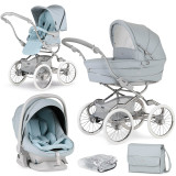 Bebecar Special Stylo Class 3-in-1 Travel System + FREE Bag - Sky Blue (363)