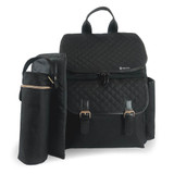 My Babiie Backpack Changing Bag - Black Quilted