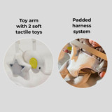 My Babiie Baby Bouncer - Grey