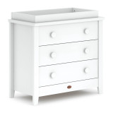 Boori Alice 2 Piece Room Set (with 3 Drawer Chest) - Barley White
