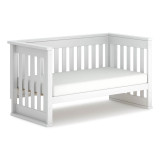 Boori Eton Convertible Plus 2 Piece Room Set (with 3 Drawer Chest) - White