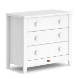 Boori Eton Convertible Plus 2 Piece Room Set (with 3 Drawer Chest) - White