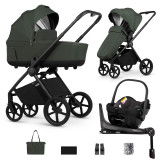 Venicci Claro 3-in-1 Tiago + 360 Base Travel System - Forest