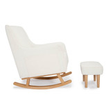 Babymore Ida Nursing Chair with Stool - Boucle