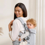 Babybjorn Baby Carrier Harmony Woven Melange - Light Grey