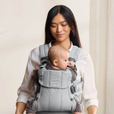 Babybjorn Baby Carrier Harmony Woven Melange - Light Grey