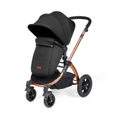 Ickle Bubba Stomp Luxe Pram - Bronze/Midnight/Black