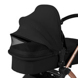 Ickle Bubba Stomp Luxe 9-Piece Pram - Bronze/Midnight/Black