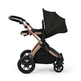 Ickle Bubba Stomp Luxe 9-Piece Pram - Bronze/Midnight/Black