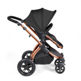 Ickle Bubba Stomp Luxe 9-Piece Pram - Bronze/Midnight/Black