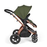 Ickle Bubba Stomp Luxe Pram - Bronze/Woodland/Black