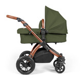 Ickle Bubba Stomp Luxe Pram - Bronze/Woodland/Tan