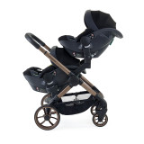 iCandy Peach 7 Twin + 2 x Cocoon i-Size & Base - Pecan