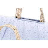 Clair De Lune Reversible Palm Moses Basket - Stars & Stripes