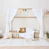 Tutti Bambini Casa Floor Bed Curtains Accessory Pack