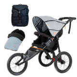 Out n About Nipper Sport V5 Adventure Bundle - Rocksalt Grey