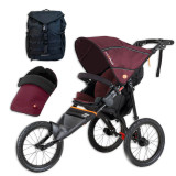 Out n About Nipper Sport V5 Adventure Bundle - Brambleberry Red