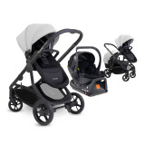 iCandy Orange 4 Complete Travel System with Cocoon & Base - Glacier/Black