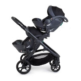 iCandy Orange 4 Complete Twin Travel System Bundle - Glacier/Black