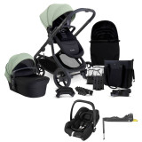 iCandy Orange 4 Complete Travel System with Cabriofix i-Size & Base - Pistachio/Black
