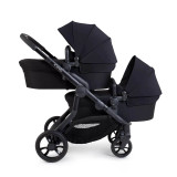 iCandy Orange 4 Twin Cabriofix Travel System Bundle - Black Edition