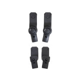 iCandy Orange 4 Twin Cabriofix Travel System Bundle - Black Edition