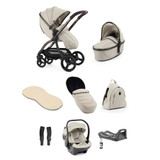 egg® 3 Luxury Shell i-Size Bundle - Cashmere
