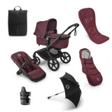 Bugaboo Fox 5 Renew Complete Bundle - Dark Cherry