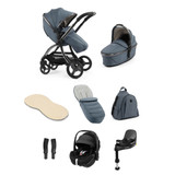 egg® 3 Luxury Pebble 360 Pro i-Size Bundle - Topaz
