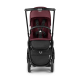 Bugaboo Dragonfly Complete Bundle - Black/Dark Cherry