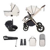 Babymore Kai Pecan i-Size & Base Travel System - Sandstone