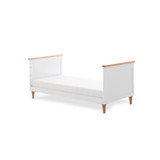 Obaby Orla Cot Bed - White with Natural