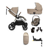 Mamas & Papas Ocarro 7-Piece Pebble 360 Pro2 Bundle inc. Base - Cashmere