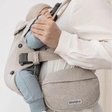 BabyBjorn Carrier Pouch Woven Melange - Light Beige