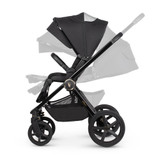 Venicci Upline 2 2-in-1 Pushchair - All Black