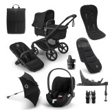 Bugaboo Fox 5 Renew Cloud T Ultimate Bundle - Heritage Black