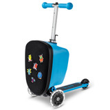 Micro Junior Luggage Velcro - Blue