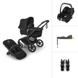 Bugaboo Fox 5 Renew All Terrain Pushchair + Cabriofix i-Size & Base - Heritage Black
