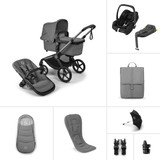 Bugaboo Fox 5 Renew Cabriofix i-Size Ultimate Bundle - Moon Grey