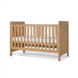Mamas & Papas Esna Cot Bed - Rattan/Oak