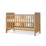 Mamas & Papas Esna Cot Bed - Rattan/Oak