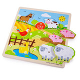 Bigjigs Sound Puzzle - Farm