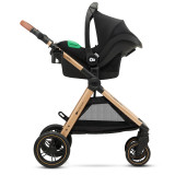 Kinderkraft Esme 3-in-1 Travel System - Pure Black