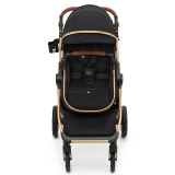 Kinderkraft Esme 3-in-1 Travel System - Pure Black